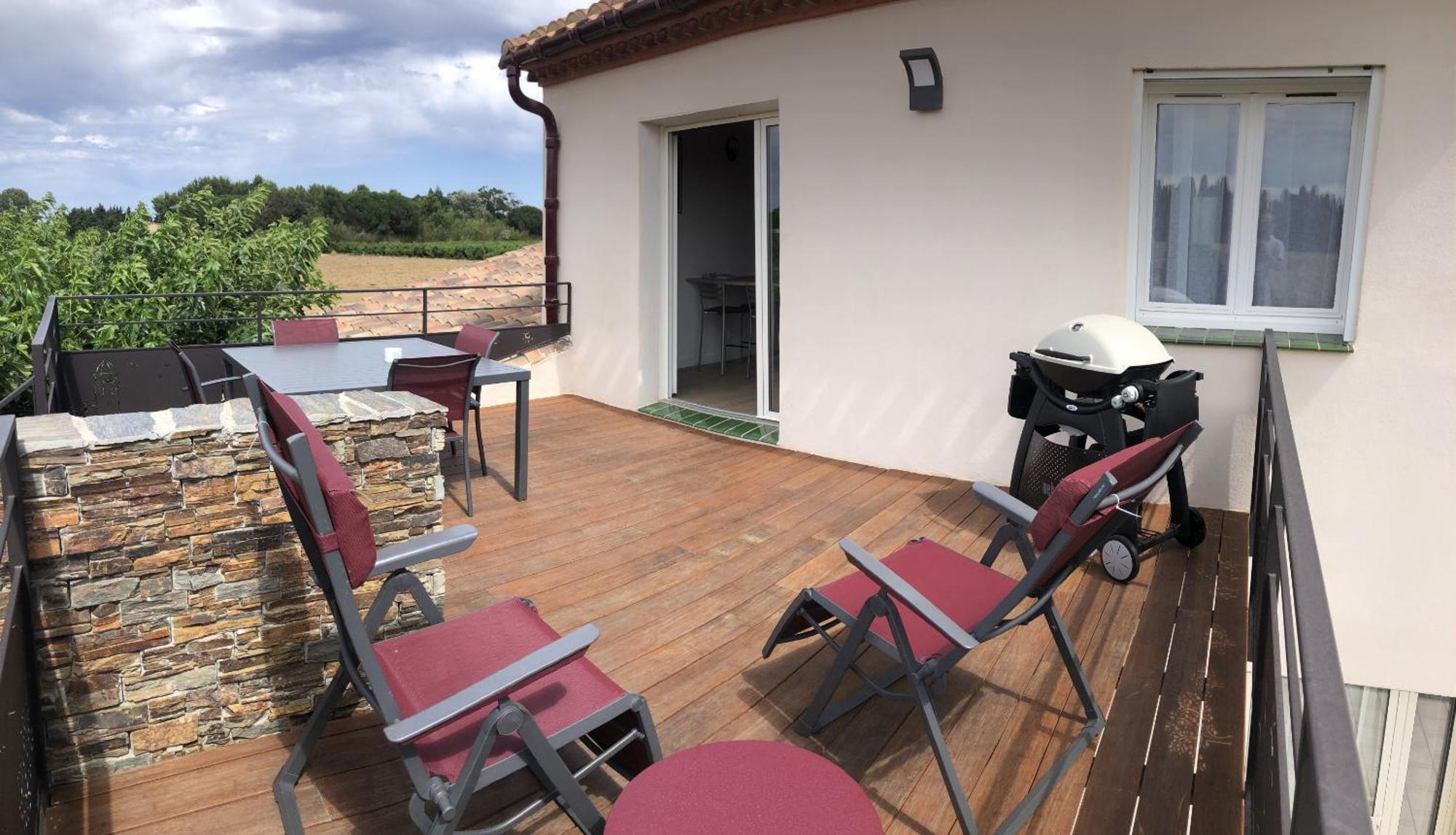 Gites La Catalane Theza Zimmer foto